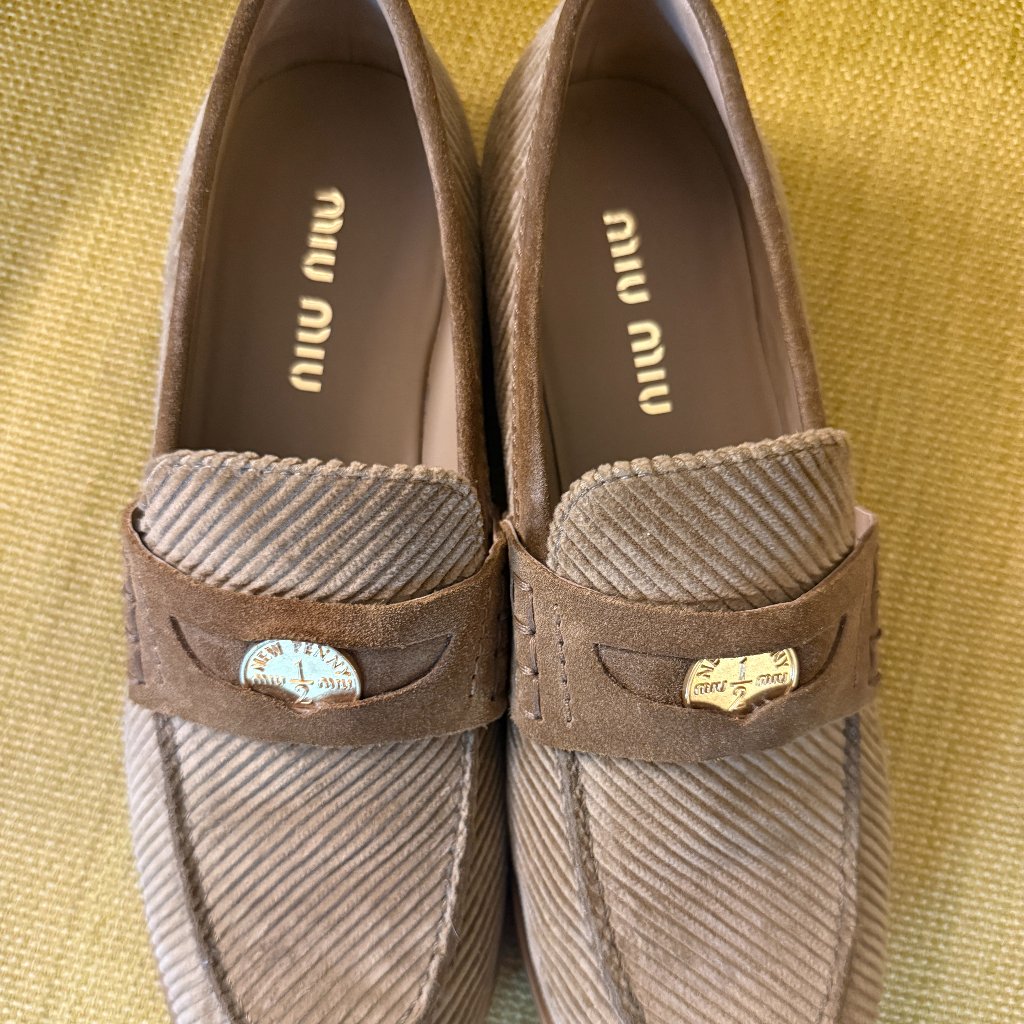 Miu Miu Penny Loafers